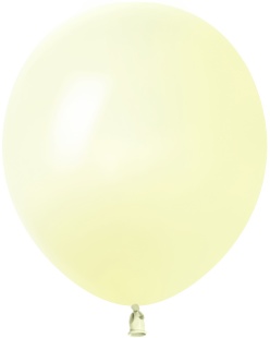 Шар (5''/13 см), Светло-желтый, макарунс, 100 шт.